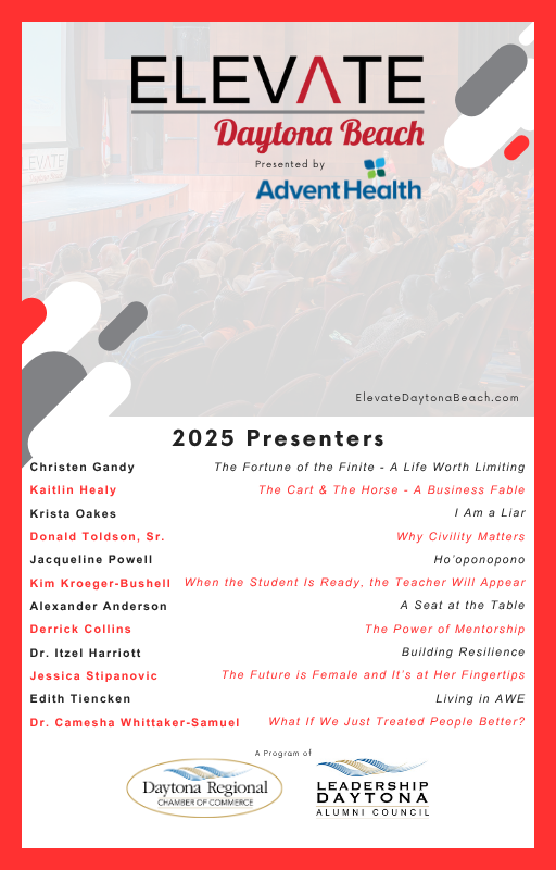 Elevate Daytona Beach - Event Program