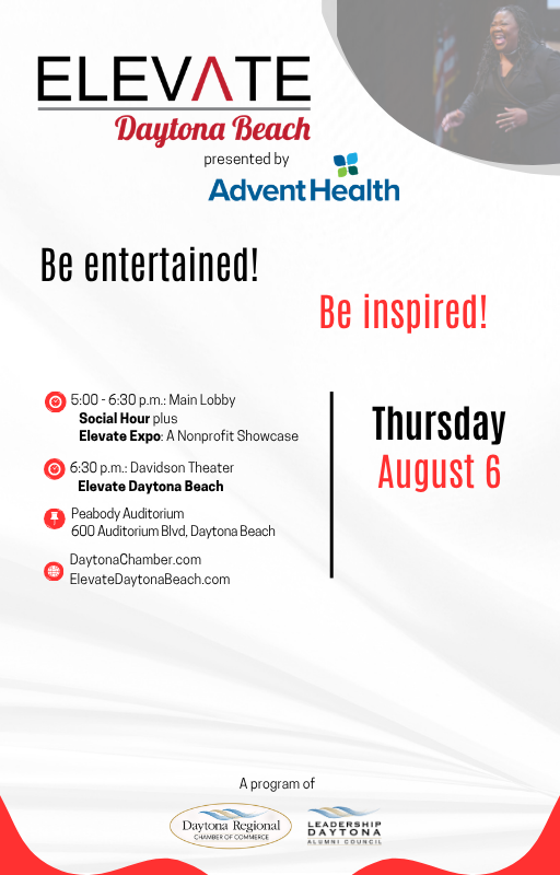 Elevate Daytona Beach - Event Program