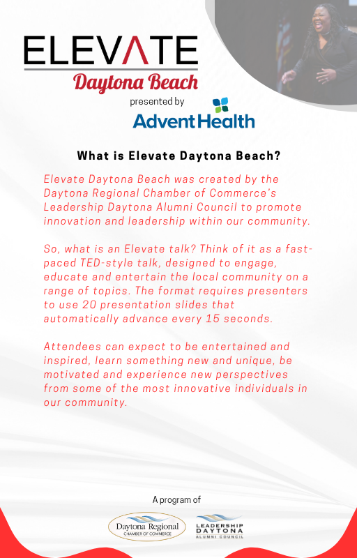 Elevate Daytona Beach - Event Program